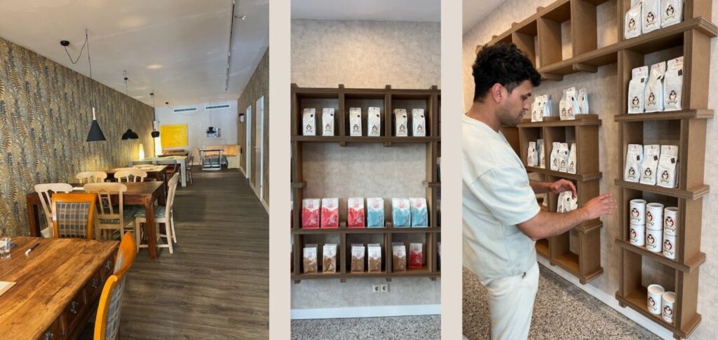 Cafe Niaz in Aachen Studentenviertel Campus Gemütliches Cafe in Aachen Kuchen Aachen Kaffee Templergraben handverlesene Tees